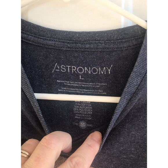 Astronomy Brand mens short sleeve tee shirt size large EUC Graphic Print Palms - Picture 4 of 5